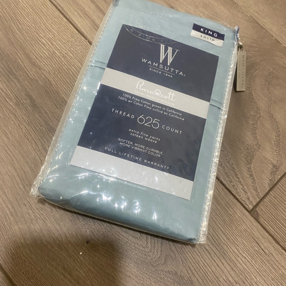 Wamsutta Pima Cotton King Pillowcase Set in Aqua